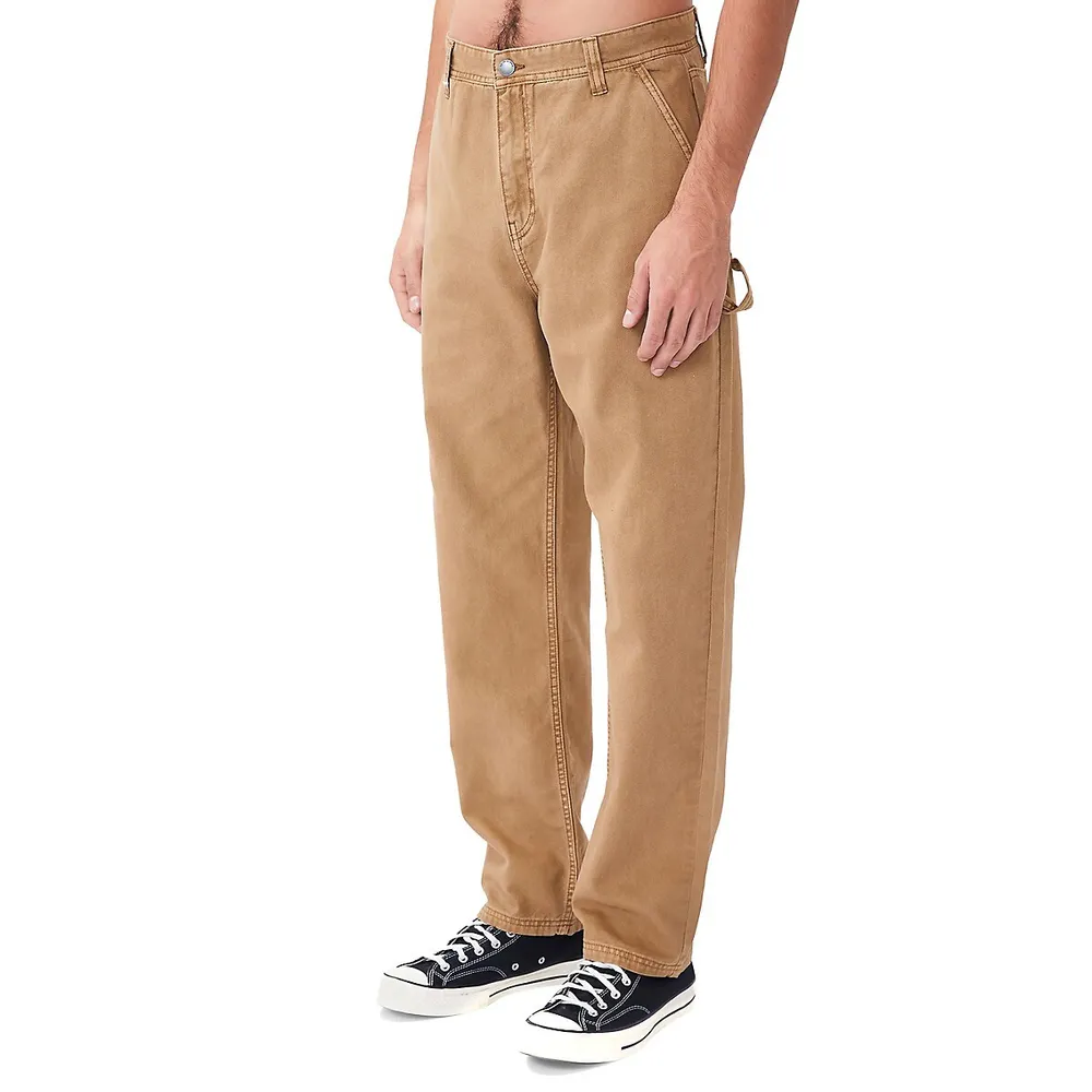 Neil Barrett Stretch Cotton Loose Fit Pants men - Glamood Outlet