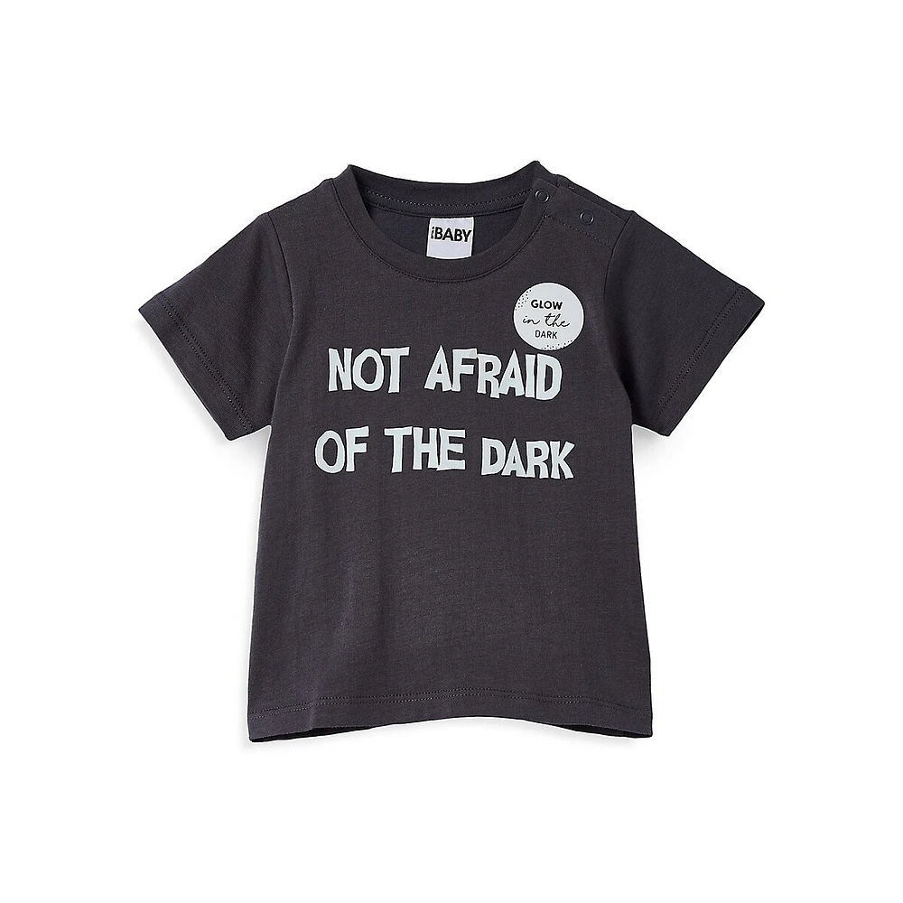 T-shirt imprimé brillant dans l'obscurité Jamie pour bébé