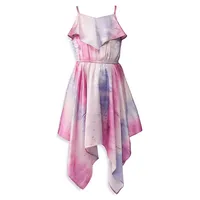 Girl's Addy Printed Hanky Dress