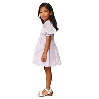 Little Girl's Flora Tiered Mini Dress