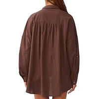 Swing Beach Organic Cotton Cover-Up Shirt