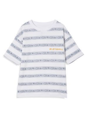 Boy's Printed Drop-Shoulder T-Shirt