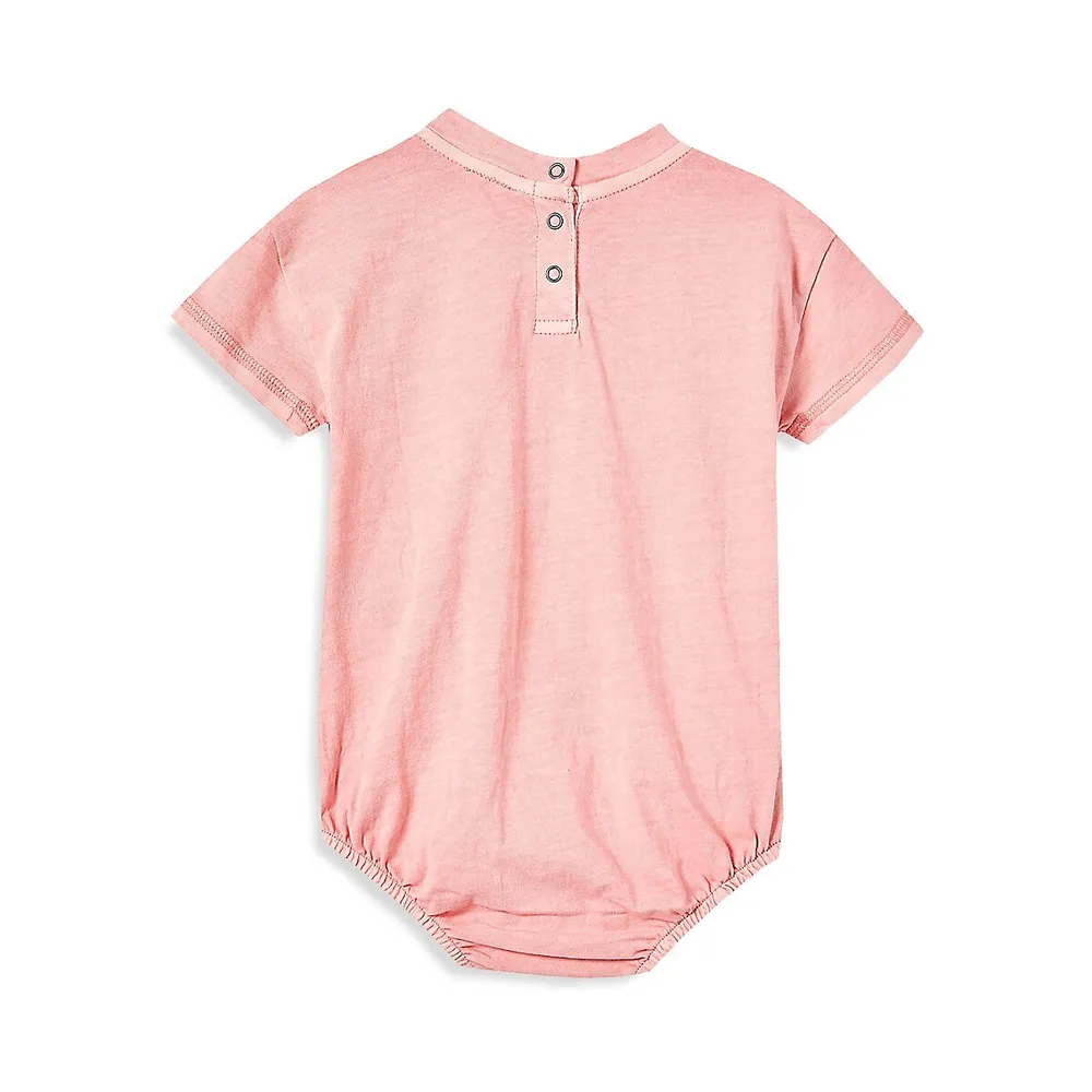 Baby's Arthur Drop-Shoulder Cotton Bodysuit