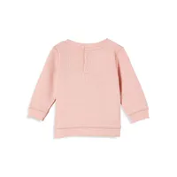 Baby's Organic Fleece Cotton Sweatshirt