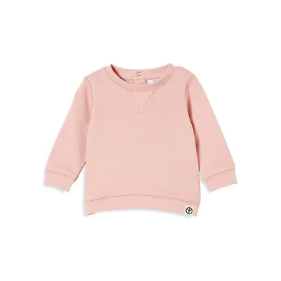 Baby's Organic Fleece Cotton Sweatshirt