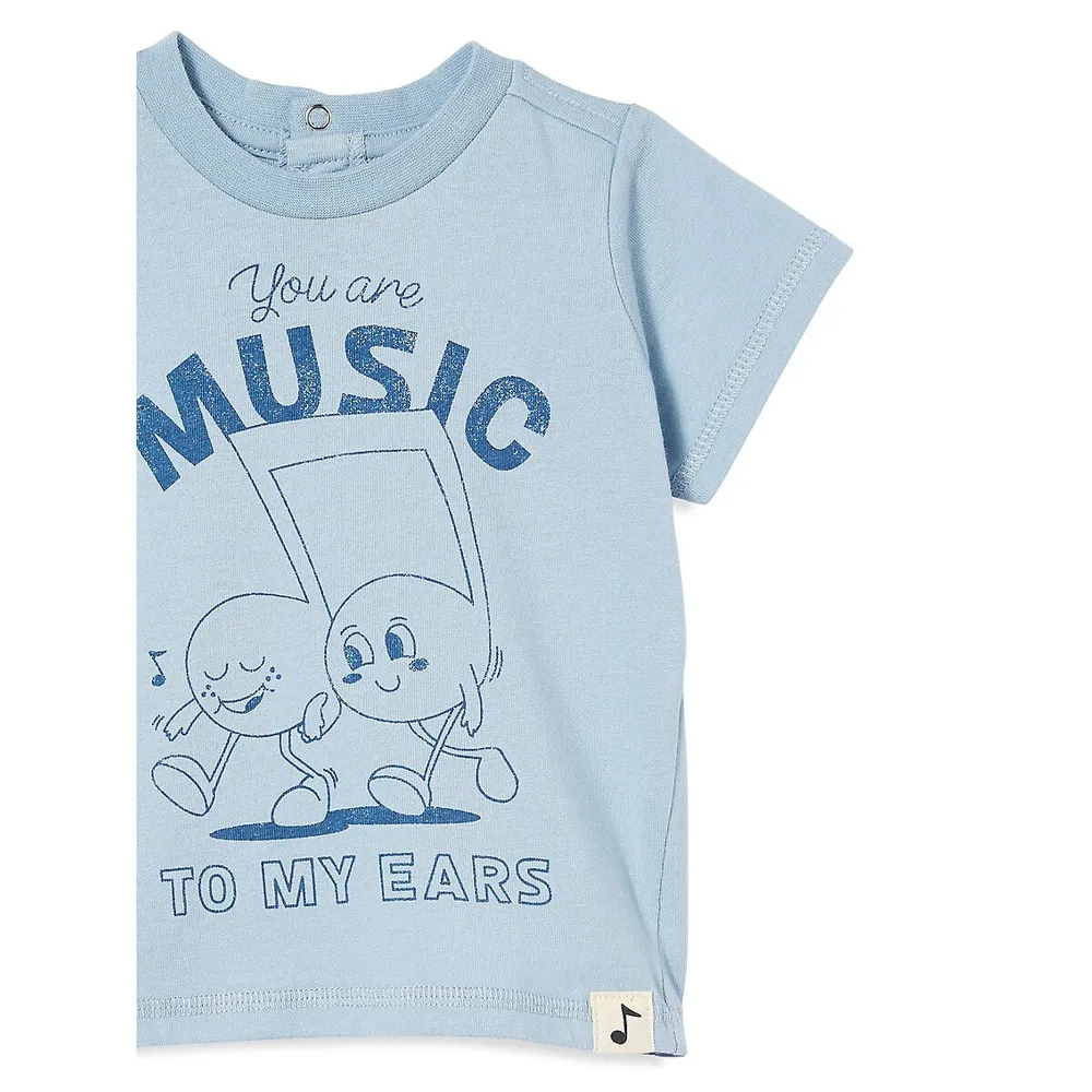 Baby's Organic Cotton Printed T-Shirt