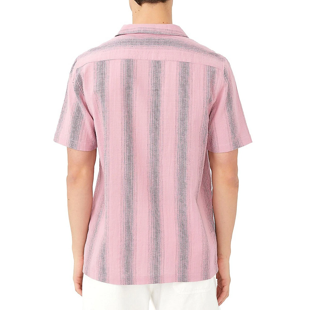 Riviera Striped Short-Sleeve Shirt