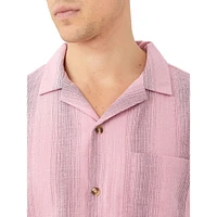 Riviera Striped Short-Sleeve Shirt