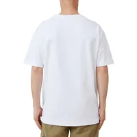 Heavy Weight Relaxed Longline Cotton T-Shirt
