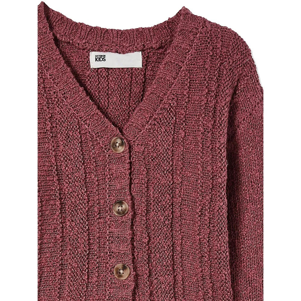 Little Girl's & Melissa Cropped Cardigan