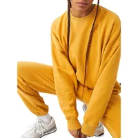 Active Fleece Plush Boyfriend Oversized Sweatshirt