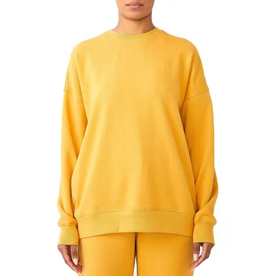 Active Fleece Plush Boyfriend Oversized Sweatshirt