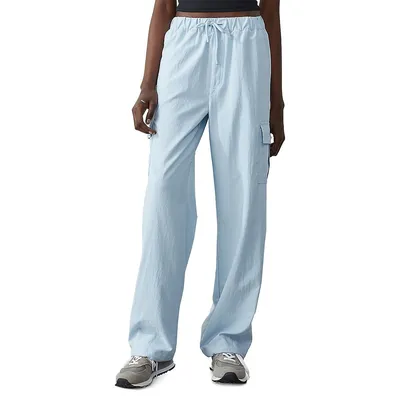 Relaxed-Fit Woven Cargo Pants