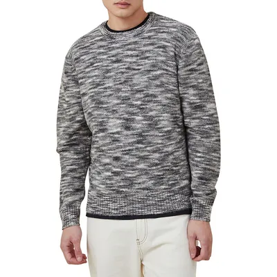 Space-Dye Knit Sweater