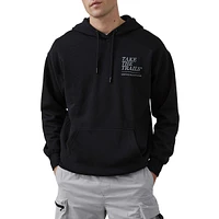 Active Oversized Take The Trail Print Hoodie