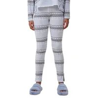 Cotton On Striped Waffle-Knit Sleep Leggings