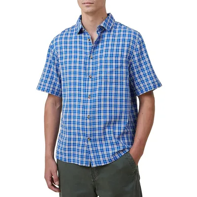 Eddie Relaxed-Fit Short-Sleeve Shirt