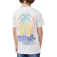 Little Boy's Tropical Surf Graphic T-Shirt