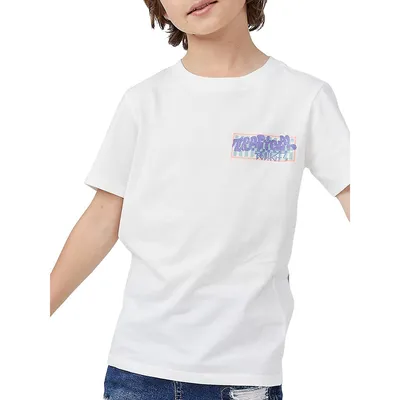 Little Boy's Tropical Surf Graphic T-Shirt