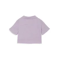 ​Little Girl's Gia Notched Collar Resort Shirt
