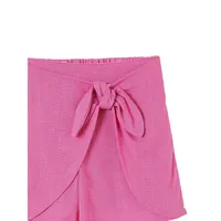 Little Girl's Sophie Knot-Front Skorts