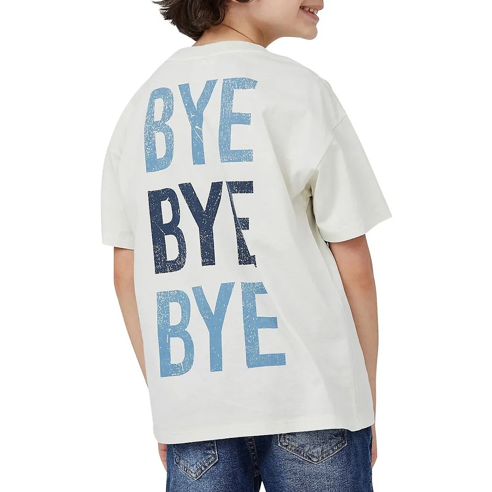Boy's N'Sync Drop-Shoulder Short-Sleeve T-Shirt