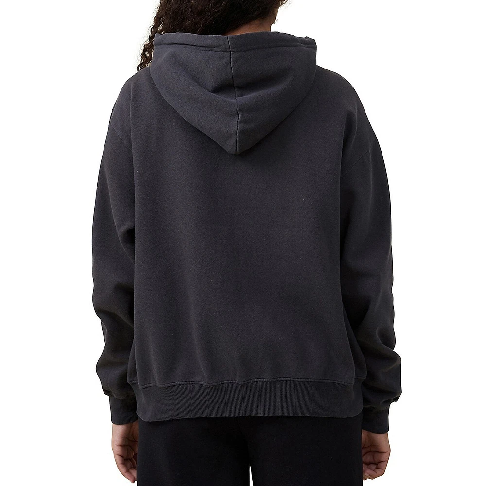 Classic Washed Zip-Through Hoodie