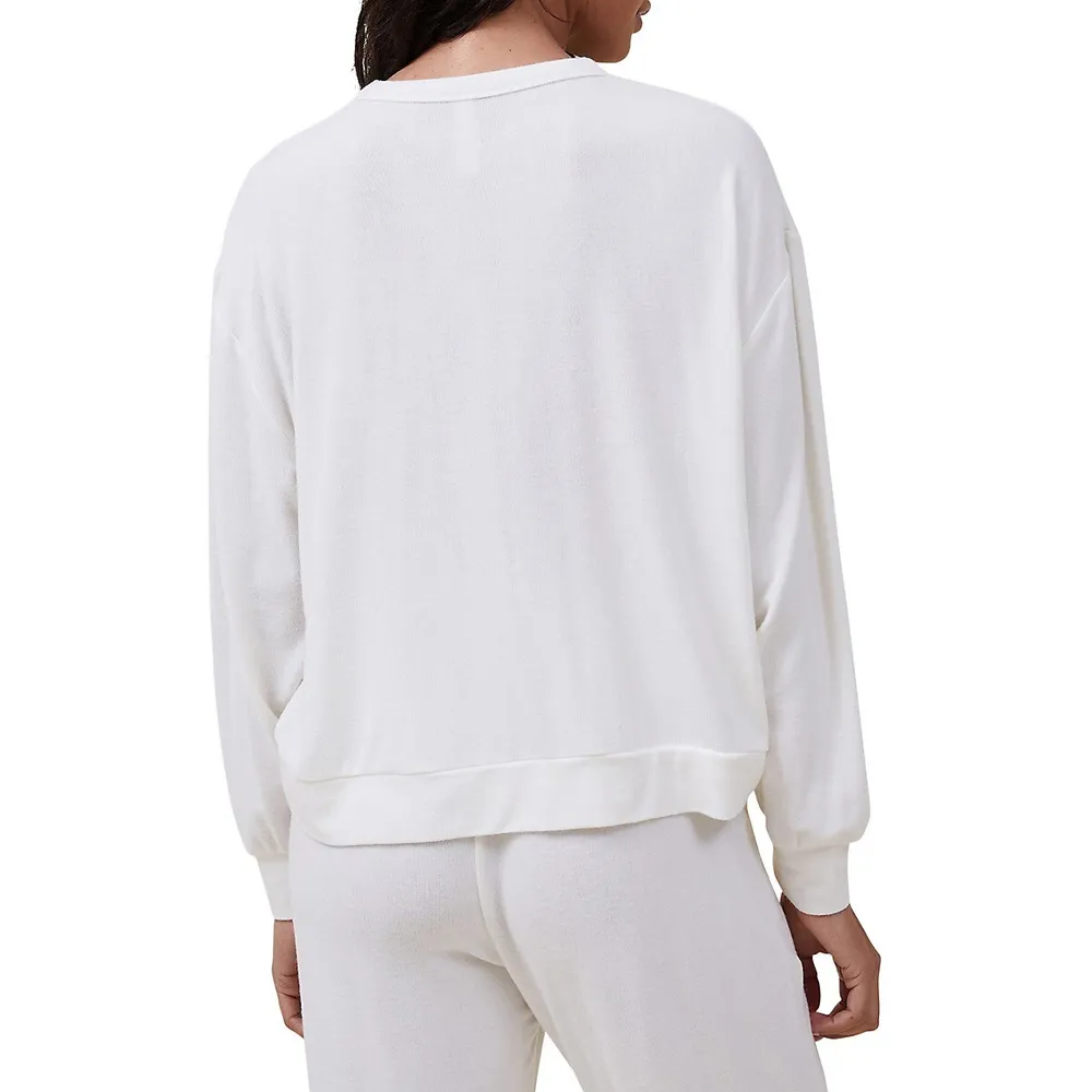 Super Soft Oversized Lounge Sweatshirt