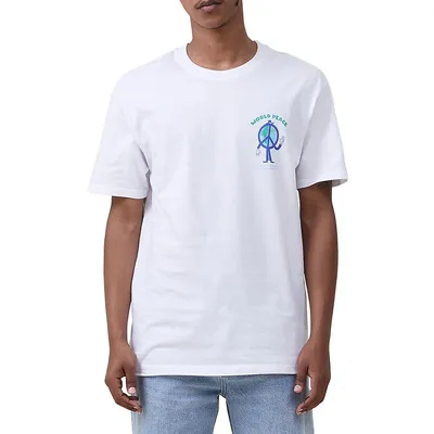 Relaxed-Fit Art Graphic T-Shirt