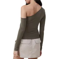 Cody One-Shoulder Cut-Out Top