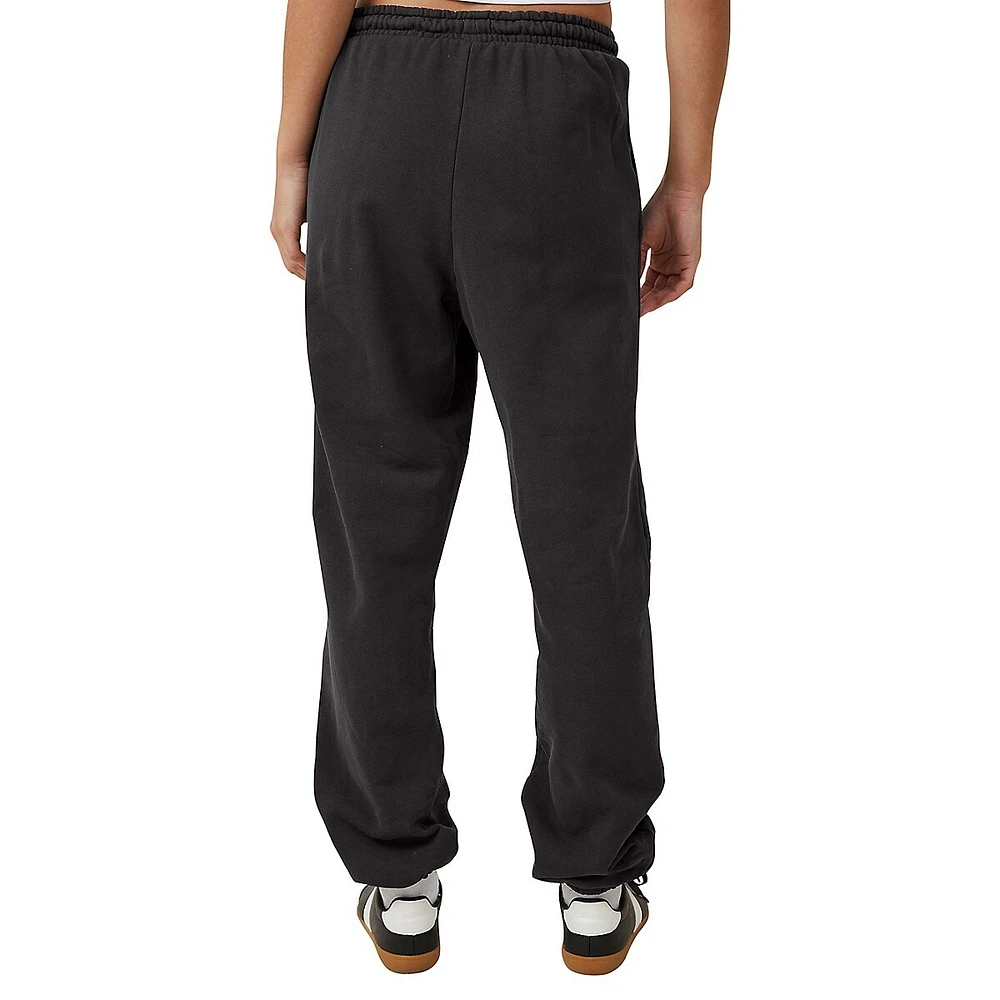 Relaxed Washed Fleece Joggers