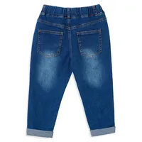 Little Boy's Loose-Fit Elasticated Jeans