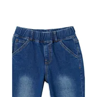 Little Boy's Loose-Fit Elasticated Jeans