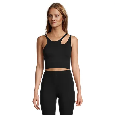 Active Seamless Multi-Strap Cropped Tank Top