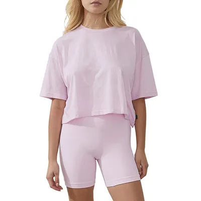 Relaxed Active Cropped T-Shirt