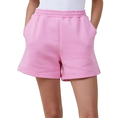 Relaxed-Fit Fleece Shorts