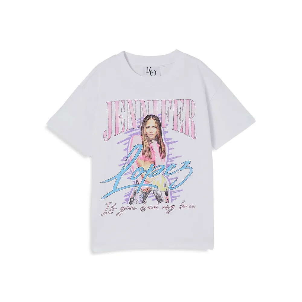 Little Girl's Jennifer Lopez Licensed Graphic T-Shirt