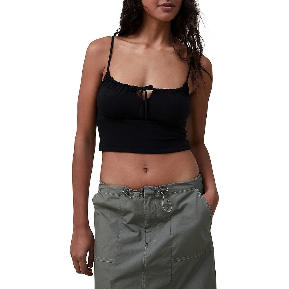 Naomi Tie-Front Cami Top