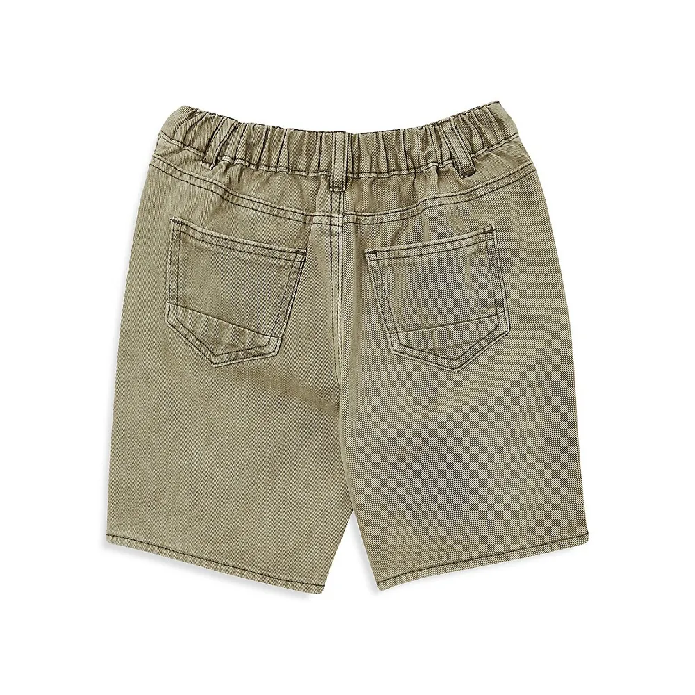 Little Boy's Dad-Fit Denim Shorts