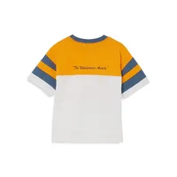 Little Boy's Stevie Spliced-Sleeve Graphic T-Shirt