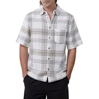 Eddie Check Short-Sleeve Shirt