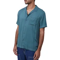 Riviera Topstitch Camp Shirt