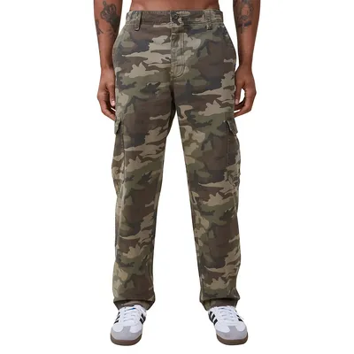 Loose-Fit Tactical Cargo Pants