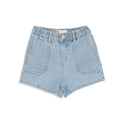 Short en denim Lilo pour fillette