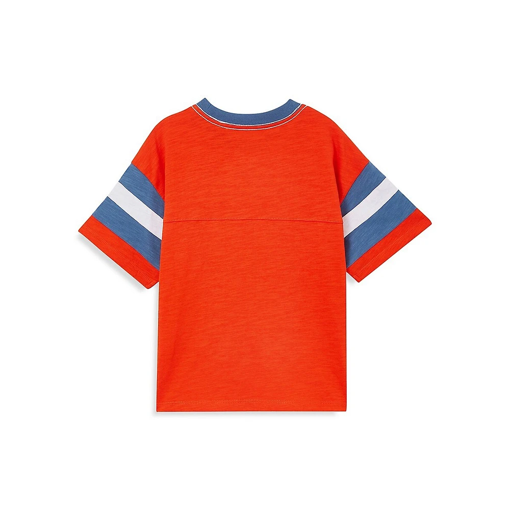 Boy's Mountain Climber Club Organic Cotton T-Shirt