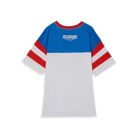 Boy's Sami Spliced Organic T-Shirt