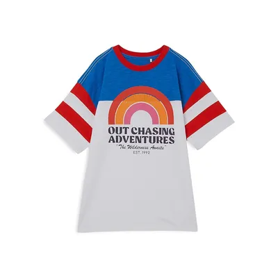 Boy's Sami Spliced Organic T-Shirt