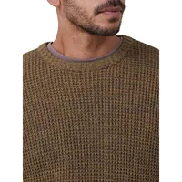 Woodland Knit Waffleweave Sweater