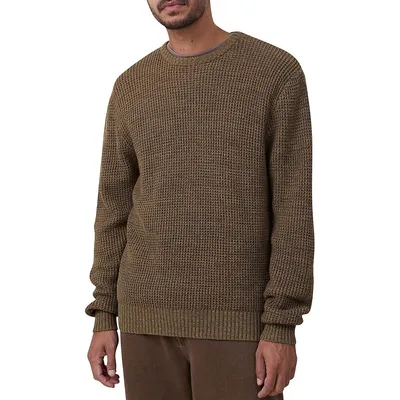 Woodland Knit Waffleweave Sweater