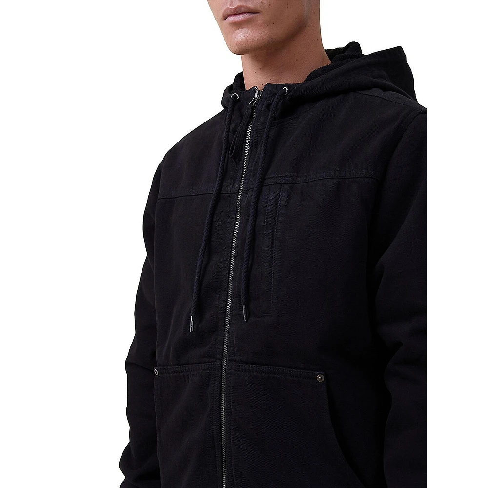 Hooded Carpenter Jacket